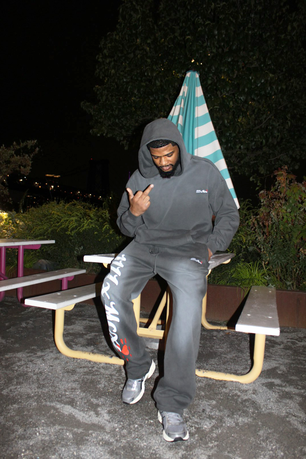 1111xMCXI Oversized sweatsuit